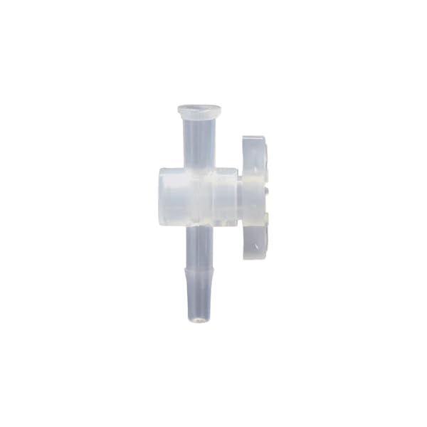 CentIoT - One-Way Stopcock Valve, Polypropylene, Female Luer to Male Luer