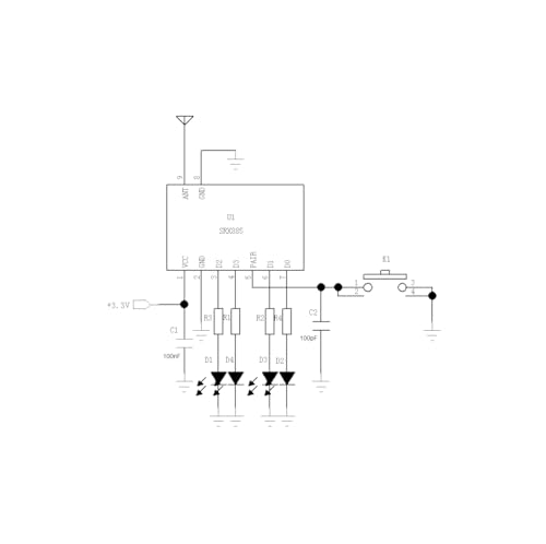 CentIoT - SRX885 433MHz - Superheterodyne Long Distance ASK Wireless Receiver Module - With Multi-function ev1527 digital Decoding