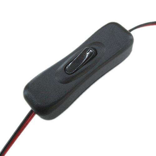 CentIoT - 2 Pin 10mm DC Female no Welding Switch LED Strip Connector for SMD5050 Single Color Led Lights to DC Power Adapter