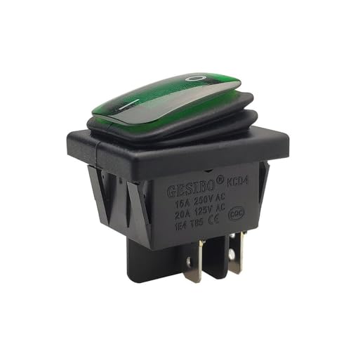CentIoT - Waterproof Rocker Switch - IP65 KCD4 250V 16A 4PIN DPST ON-OFF