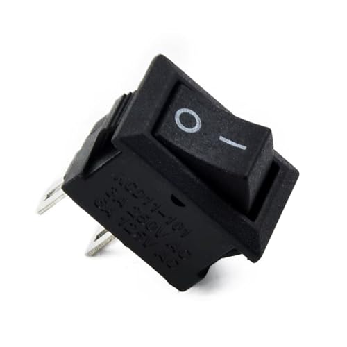 CentIoT - Rocker Switch - KCD1 snap fit 250V 6A SPST ON-OFF 2 Position, 2PIN