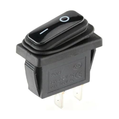 CentIoT - Waterproof Rocker Switch - IP65 KCD3 250V 35X18mm 15A 3PIN ON-OFF