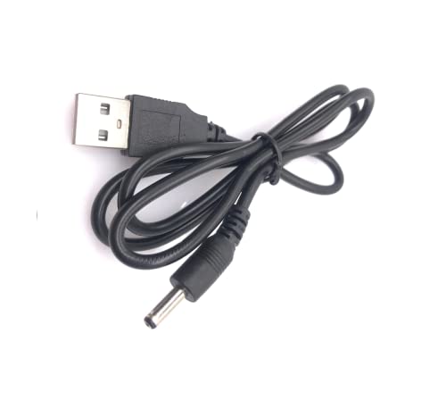 CentIoT - DC 5.5X 2.1 MM FEMALE DC Socket adapter Connectors to 6.3 6.0 5.5 4.8 4.0 3.5mm 2.5 2.1 1.7 1.35mm Male jack plug power adaptor (6 in 1 USB to DC Cable)