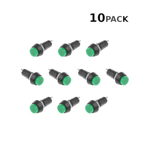 CentIoT - PBS-11A Circular Push Button Switch - 12MM Self-locking Latching