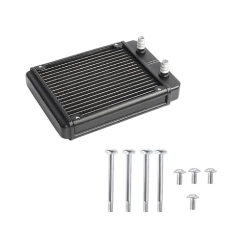 CentIoT - Radiator Water Cooler Tubes Heat Exchanger Aluminum Water Cooling CPU Heat Sink | For Gaming Computer and Peltier