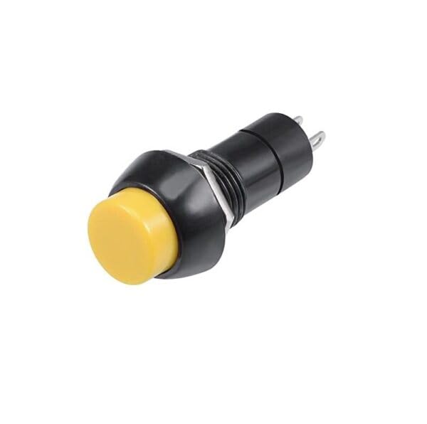 CentIoT - PBS-11A Circular Push Button Switch - 12MM Self-locking Latching