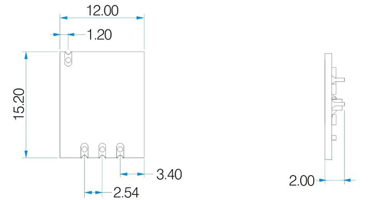 CentIoT - STX882PRO 100mW Ultra-thin ASK RF Transmitter Module