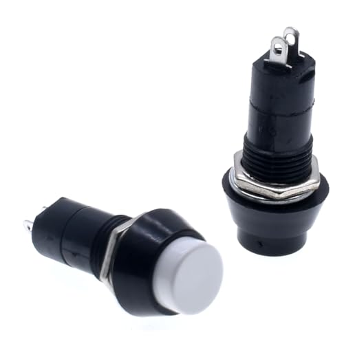 CentIoT - PBS-11A Circular Push Button Switch - 12MM Self-locking Latching