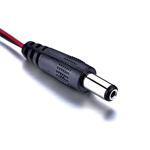 CentIoT - 5PCS 9V battery snap power cable to DC 9V clip male line battery adapter suitable for arduin and other MCU's