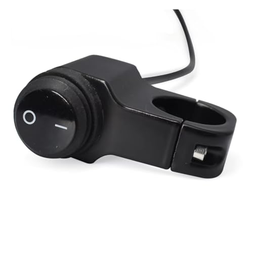 CentIoT - Waterproof Aluminum Alloy bike Handle bar switch - 12V 16A 3 Wire 22mm