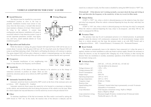 CentIoT - PD132 Single Channel Parking auto Barrier Gate Opener Vehicle Loop Detector for car Parking Management and toll System
