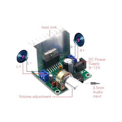 CentIoT - TDA7297 2 * 15W Dual channel noiseless Power Amplifier Board