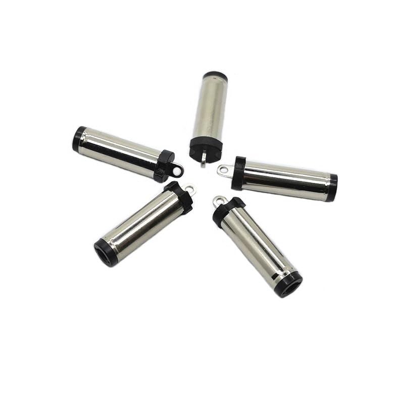 CentIoT - DC Power Plug Female - 5.5 x 2.1 3A Cable Mount Flat pin (Pack of 10)