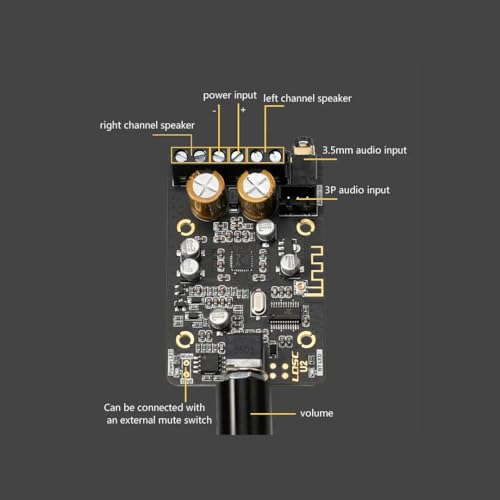 CentIoT - PAM8620 Power Amplifier Board Audio Speaker Amplifier 15Wx2 Dual Channel - Bluetooth 5.0