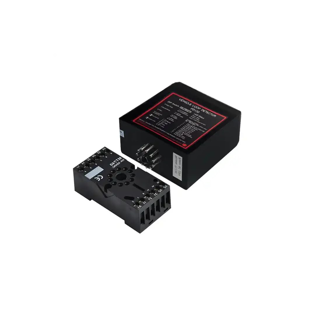 CentIoT - PD132 Single Channel Parking auto Barrier Gate Opener Vehicle Loop Detector for car Parking Management and toll System