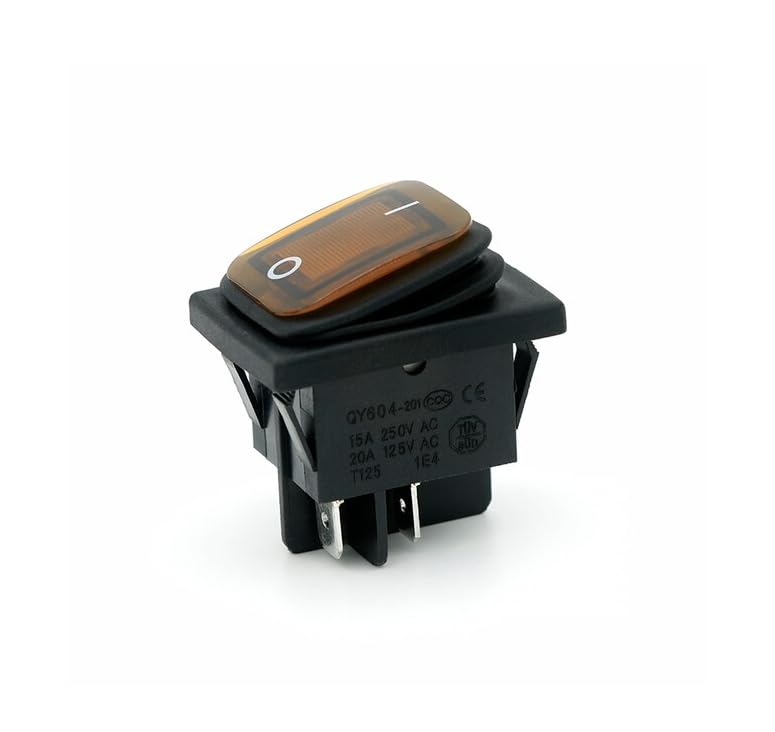 CentIoT - Waterproof Rocker Switch - IP65 KCD4 250V 16A 4PIN DPST ON-OFF