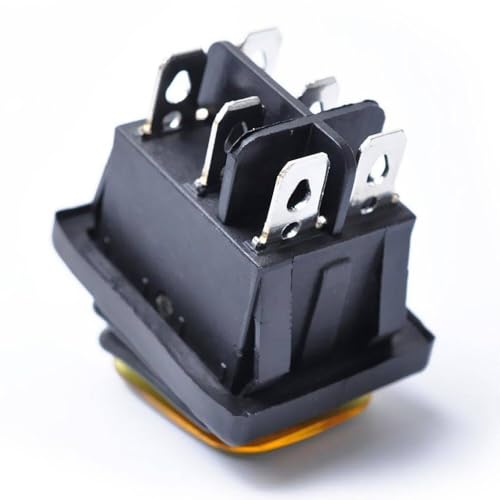 CentIoT - Waterproof Rocker Switch - IP65 KCD4 250V 16A 6PIN DPDT ON-OFF-ON