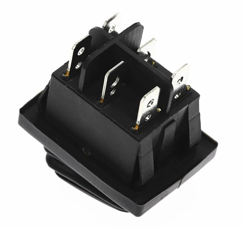 CentIoT - Waterproof Rocker Switch - IP65 KCD4 250V 16A 6PIN DPDT ON-OFF-ON