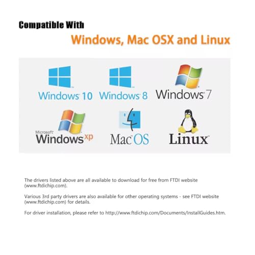 CentIoT - FTDI USB CAT Programming Cable FTDI FT231XS USB to 9P Serial DB9 Female RS232 Cable