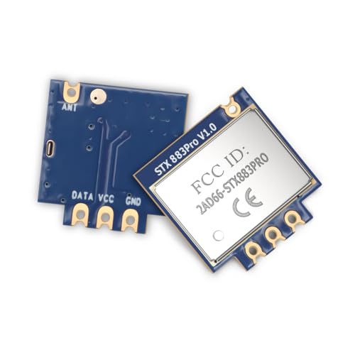 CentIoT - STX883Pro 433Mhz Ultra-thin Small-size Low-harmonic ASK RF Transmitter Module - CE-RED-FCC