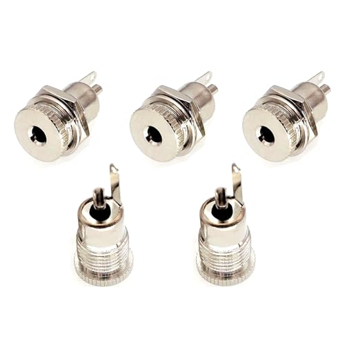 CentIoT - DC Power Jack Male Socket - Panel Mount Full Metal