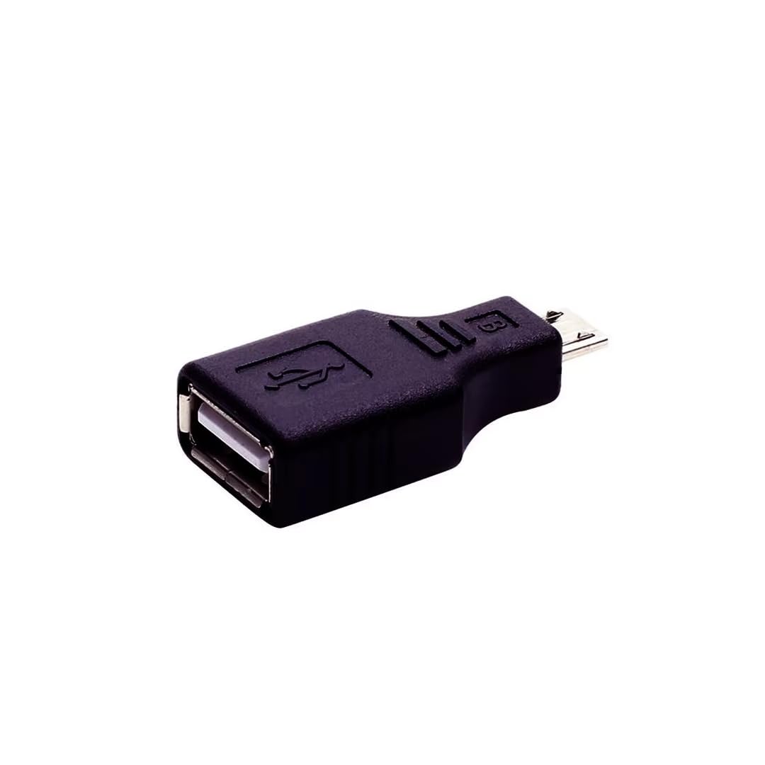 CentIoT - USB to USB OTG Coupler Adapter – Type A Female -to-Micro B 5Pin Male Converter
