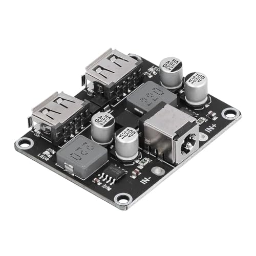 CentIoT - DC-DC Buck Converter 6-32V 9V 12V 24V to USB QC3.0 QC2.0 Charging Step Down Module (Dual USB Output)