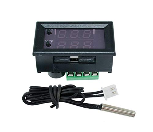 CentIoT - W1209WK W1209 WK W1219 DC 12V - LED Digital Temperature Controller Thermostat for incubator - with waterproof NTC Sensor