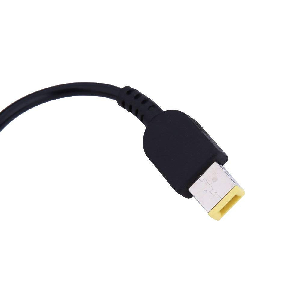 CentIoT - Power Plug Converter - square male -to- 7.9 x 5.4MM female with 15cm Cable - suitable for Lenovo Thinkpad Laptop