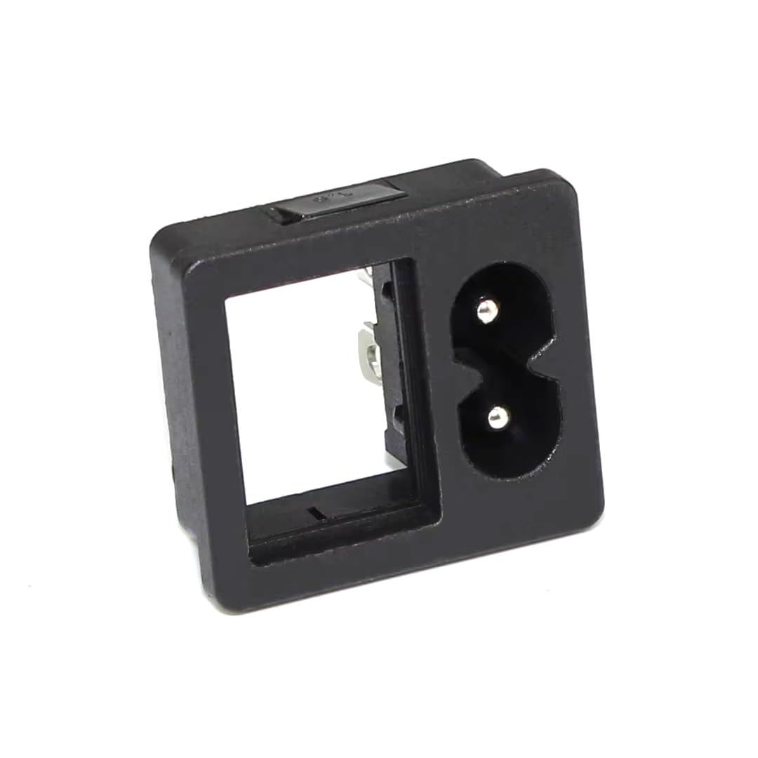 CentIoT - IEC320 C8 Power Cord Inlet Socket Receptacle - ON-Off 4PIN DPST Rocker Switch