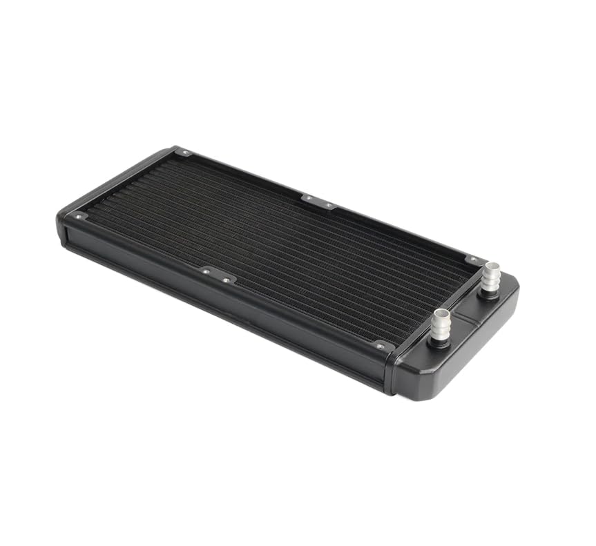 CentIoT - Radiator Water Cooler Tubes Heat Exchanger Aluminum Water Cooling CPU Heat Sink | For Gaming Computer and Peltier