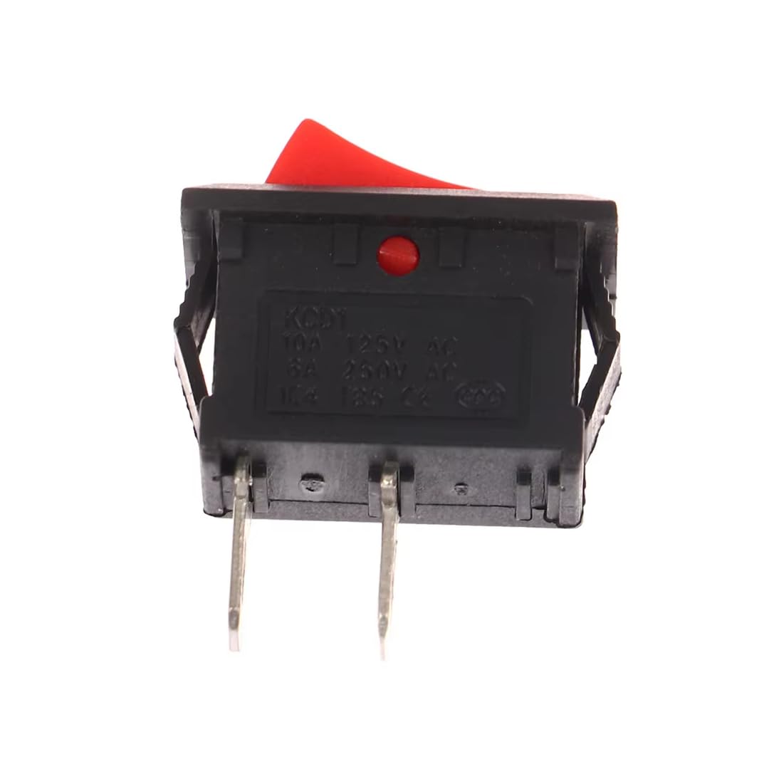 CentIoT - Rocker Switch - KCD1 snap fit 250V 6A SPST ON-OFF 2 Position, 2PIN