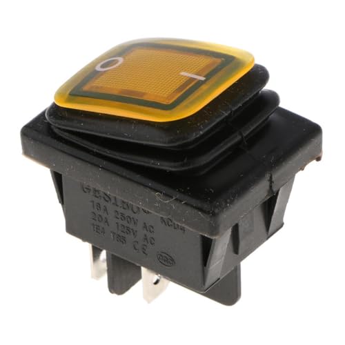 CentIoT - Waterproof Rocker Switch - IP65 KCD4 250V 16A 4PIN DPST ON-OFF