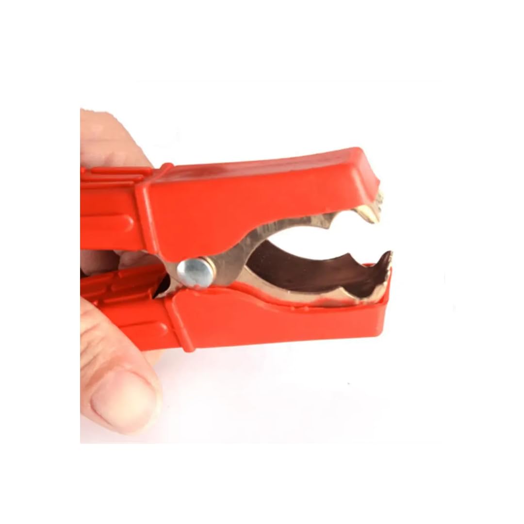 CentIoT - Heavy duty fully PVC insulated alligator crocodile clamps, Pack of 2