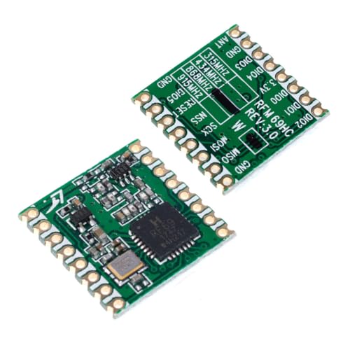 CentIoT - RFM69 LoRa Ultra-long Range Transceiver Module - GFSK GMSK LoRa OOK - 868MHz SPI - for IoT Automated Meter Reading