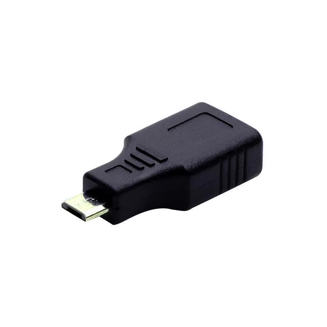CentIoT - USB to USB OTG Coupler Adapter – Type A Female -to-Micro B 5Pin Male Converter