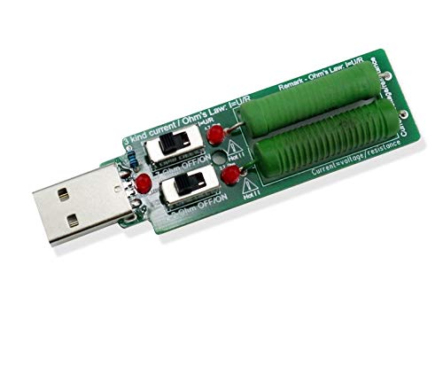 CentIoT - Battery DC Load Tester - USB Interface - Resistor Load - Adjustable 5V 1A 2A 3A
