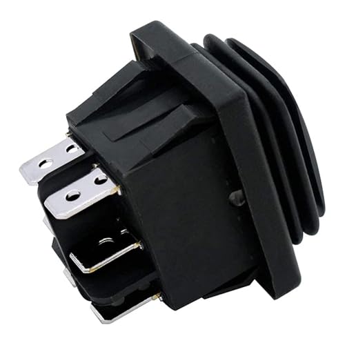 CentIoT - Waterproof Rocker Switch - IP65 KCD4 250V 16A 6PIN DPDT ON-OFF-ON