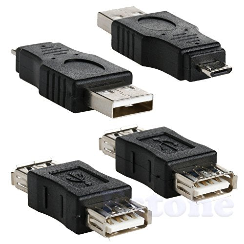 CentIoT - 5 Pin F/m Mini Male to Female Micro USB Changer Converter Adapter (Set of 10 Pieces)