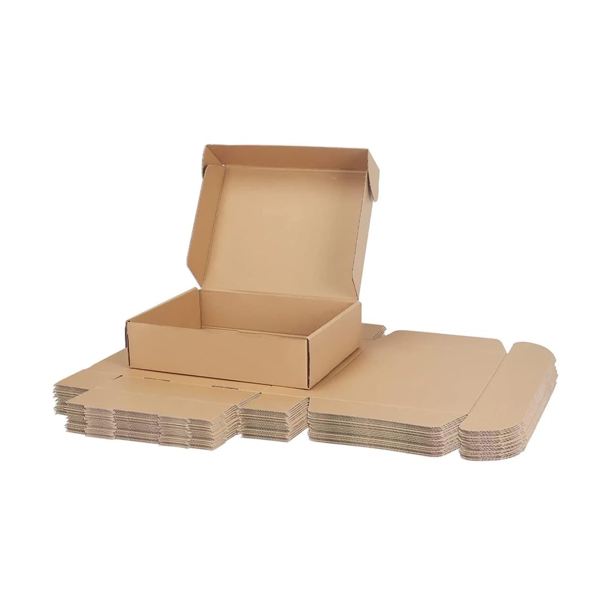 CentIoT - Corrugated Shipping Courier Sturdy Box - 3Ply Self-lock, Length 5 Inch - Width 3 Inch - Height 1.5 Inch (5x3x1.5 Inches, Brown Color)