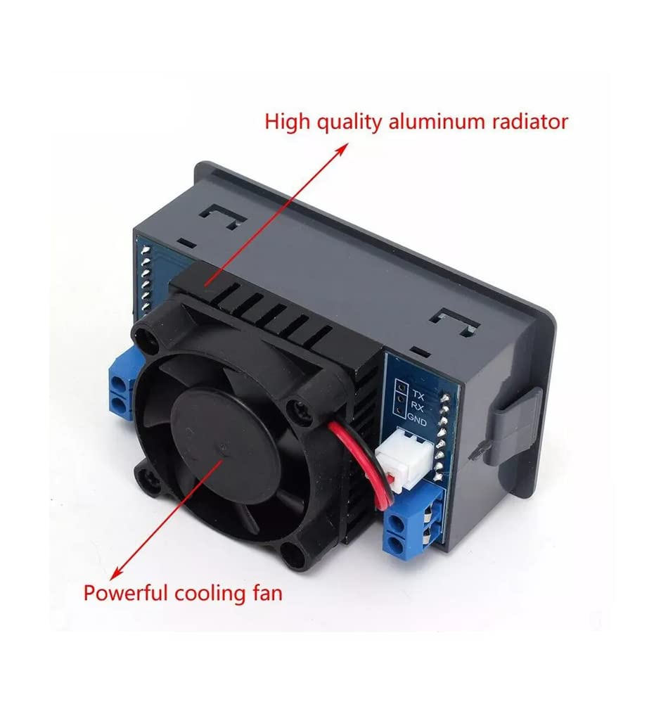 CentIoT - FZ35 5A 35W 25.2V Digital Battery Charger and Capacity Tester with Voltmeter - Adjustable Constant Current Electronic Load