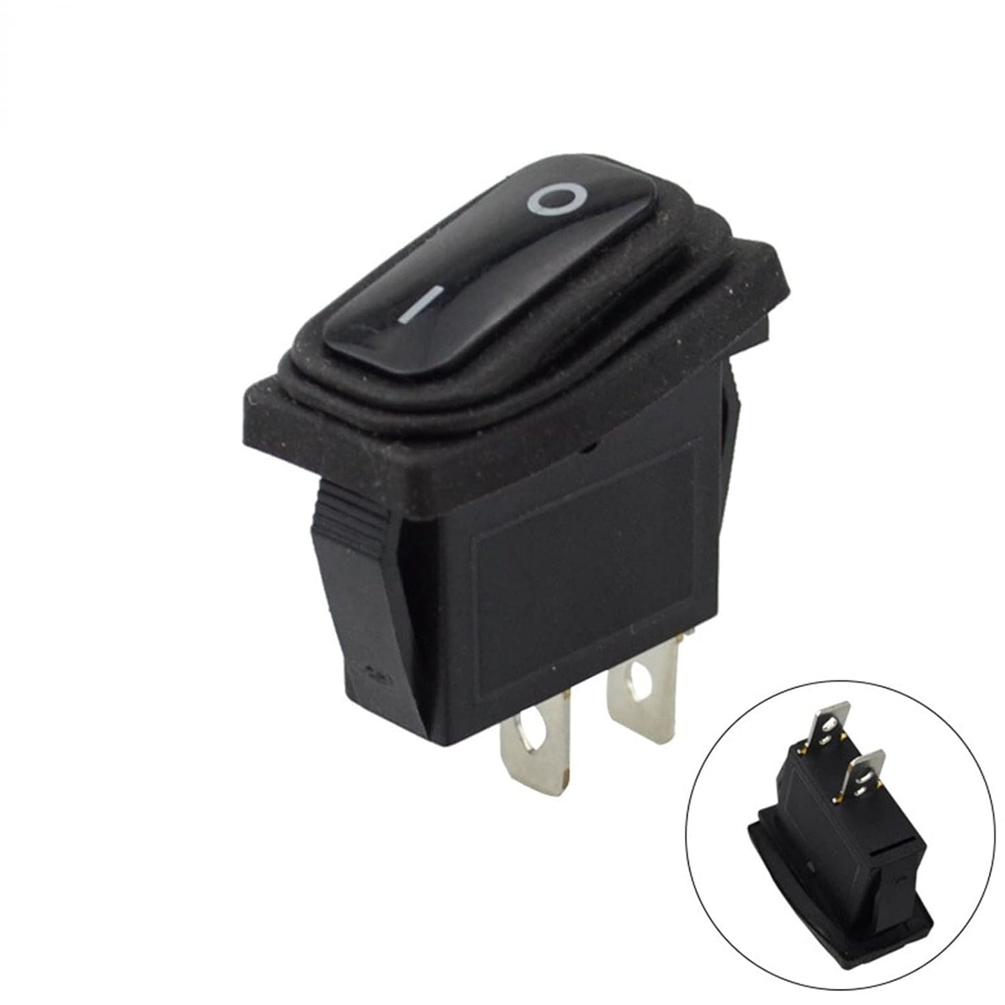 CentIoT - Waterproof Rocker Switch - IP65 KCD3 250V 35X18mm 15A 3PIN ON-OFF