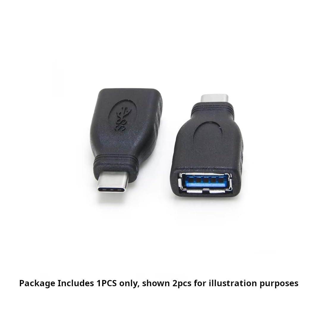 CentIoT - USB to USB OTG Coupler Adapter - Type A Female -to-Type C Male Converter