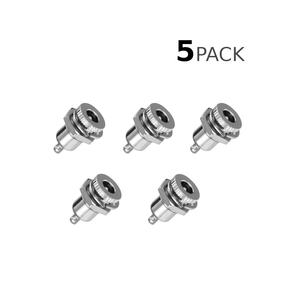 CentIoT - DC Power Jack Male Socket - Panel Mount Full Metal