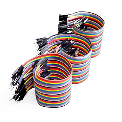 CentIoT - Dupont DPNT 10CM Jumper Wires Male to Male, male to female, female to female, 120 Pieces