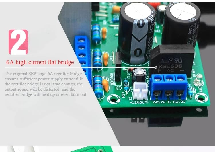 CentIoT - Digital Audio Amplifier Module - Class AB low-noise high fidelity - (2 X 15W Stereo and 1 x 30W Subwoofer, 2.1 Channel)