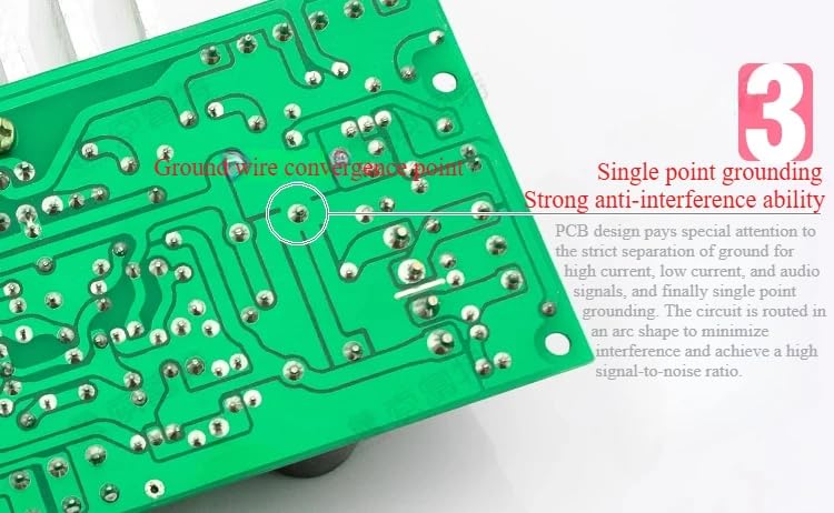 CentIoT - Digital Audio Amplifier Module - Class AB low-noise high fidelity - (2 X 15W Stereo and 1 x 30W Subwoofer, 2.1 Channel)