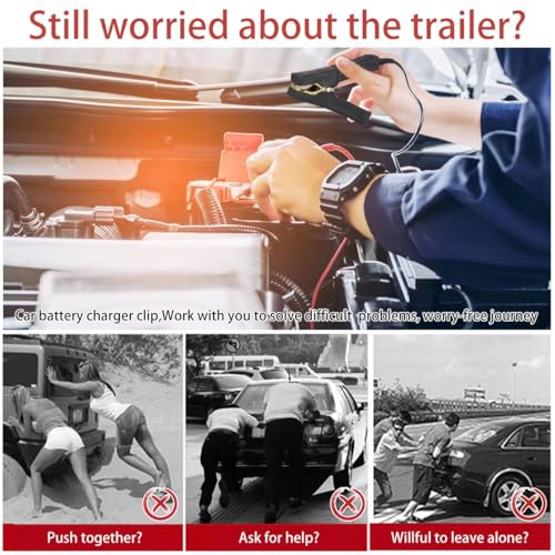 CentIoT - Heavy duty fully PVC insulated alligator crocodile clamps, Pack of 2