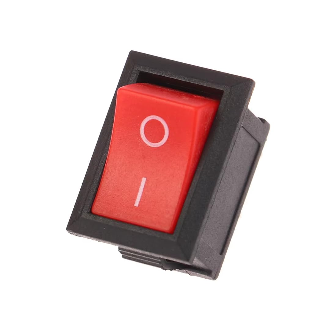 CentIoT - Rocker Switch - KCD1 snap fit 250V 6A SPST ON-OFF 2 Position, 2PIN