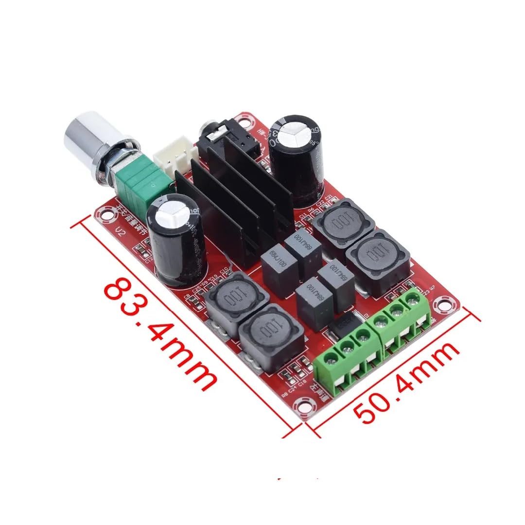 CentIoT - TPA3116D2 2x100W Dual core dual Channel Digital Audio Amplifier Board